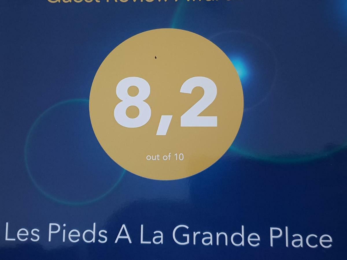 Les Pieds A La Grande Place Brüsszel Kültér fotó